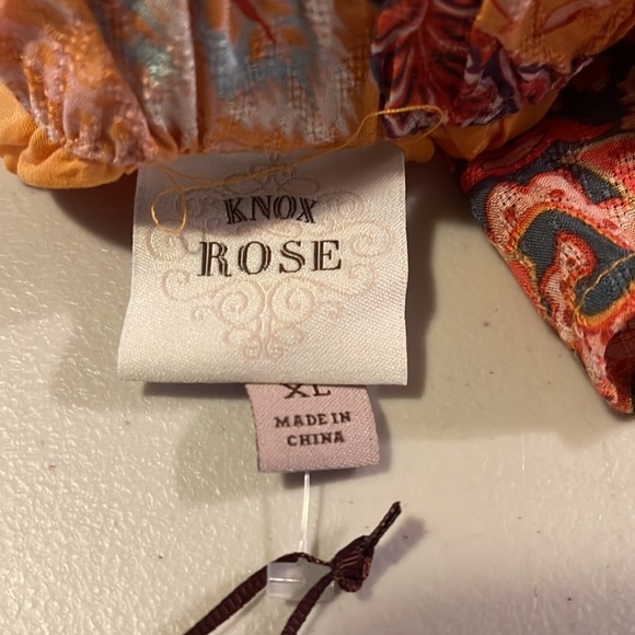 Knox Rose Orange Maxi Dress with Elegant Flow - Picture 14 of 16